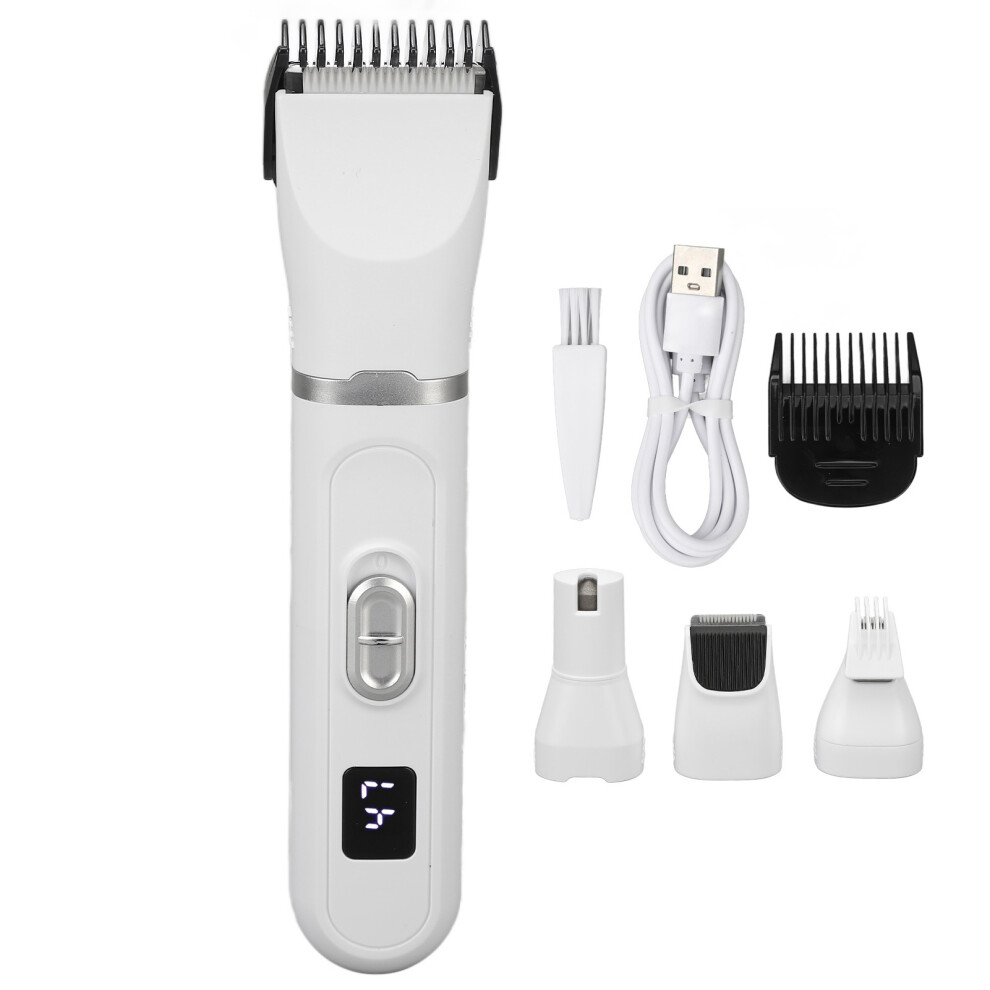 Dog Clippers Grooming Kit 4 Blades Low Noise
