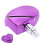Atomizzatore viola a forma di cuore riutilizzabile da 25 ml 4