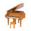 Piano Shaped Music Box Wooden Simulation Piano 5