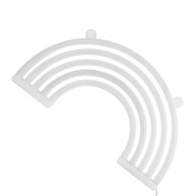 Luce al neon a forma di arcobaleno 30x16cm, 11.8x6.3in, 3xAA