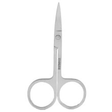 Fine Tip Eyebrow Scissors Stainless Steel Curved