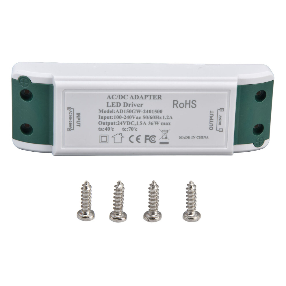 Led Driver 24V Dc 1.5A 36W Led Power Supply 9469363334459