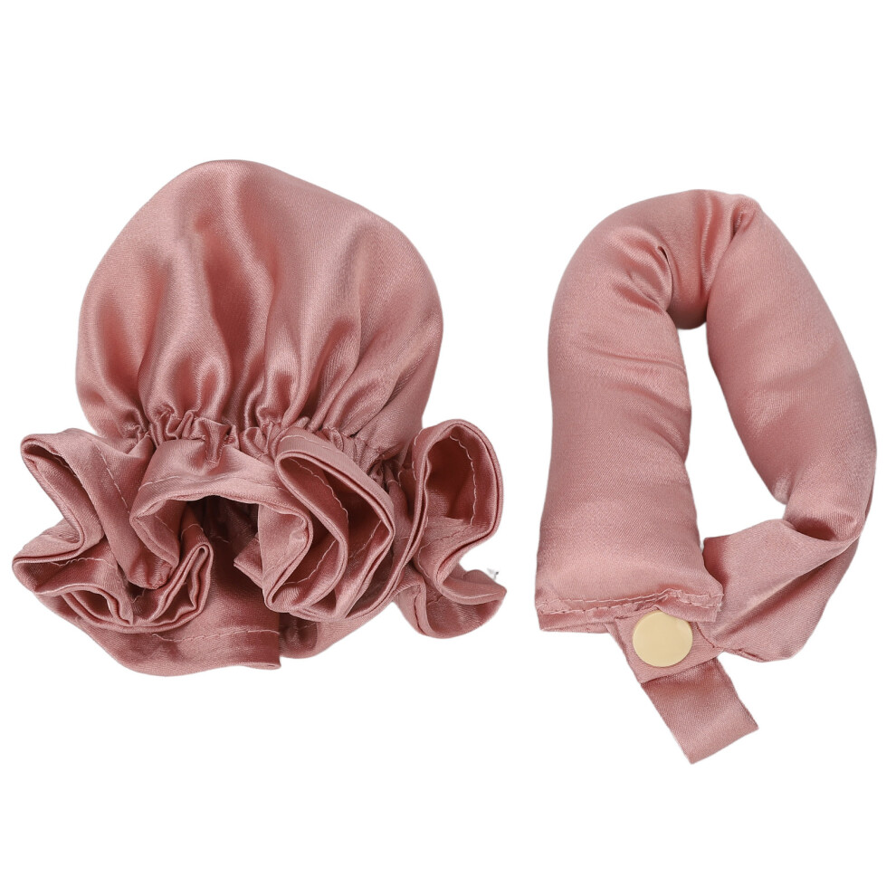 Women Heatless Hair Curler Headband Portable Satin