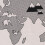 135cm Baby Round Carpet Playing Mat World Map 3