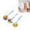 3pcs Aromatherapy Wax Tablet Portable Long Lasting 12
