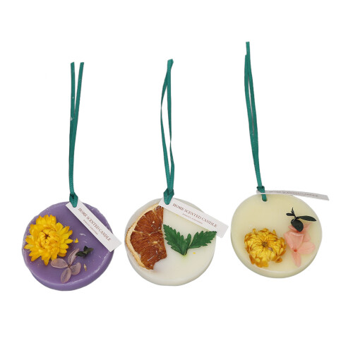 3pcs Aromatherapy Wax Tablet Portable Long Lasting