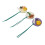 3pcs Aromatherapy Wax Tablet Portable Long Lasting 4