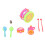 7Pcs Musical Instrument Educational Toys Set Drum 7
