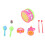 7Pcs Musical Instrument Educational Toys Set Drum 5