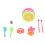 7Pcs Musical Instrument Educational Toys Set Drum 8