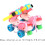Roller Skates for Children, Adjustable Size 4, Beginner-Friendly, Colorful Pink Design, Durable Material 4