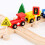 Multifunction Wood Rail Car DIY Assembly Colorful 12