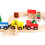 Multifunction Wood Rail Car DIY Assembly Colorful 11