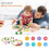 Multifunction Wood Rail Car DIY Assembly Colorful 8