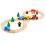 Multifunction Wood Rail Car DIY Assembly Colorful 3
