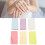 6 Packs Small Gradient Nails Soft Sponges 12