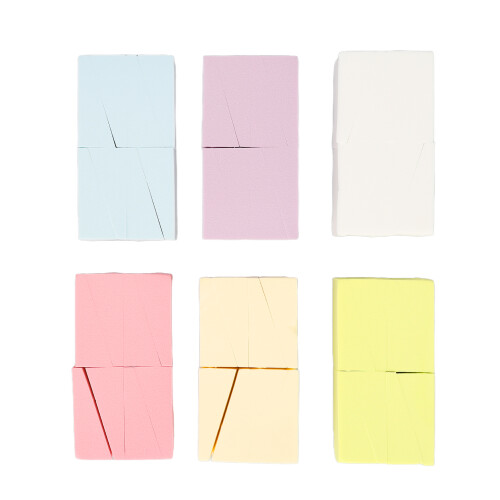 6 Packs Small Gradient Nails Soft Sponges