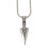 Collana con punta di freccia in lega d'argento vintage 6