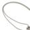 Collana con punta di freccia in lega d'argento vintage 7