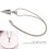 Collana con punta di freccia in lega d'argento vintage 4