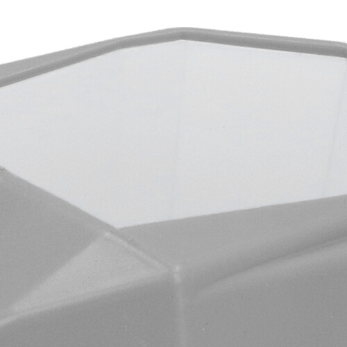 Gray Plastic Elephant Shape Kitchen Tableware Drainer 14x8x11cm 2