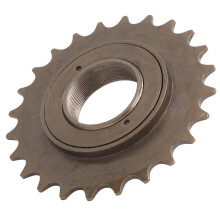 Ruota libera per bicicletta 24 denti 34,0 mm diametro interno marrone cromato