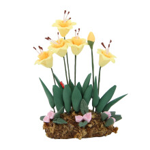 1:12 Ratio Dollhouse Miniature Resin Flower Plant