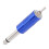 Interruttore a pedale wireless Tattoo 75 mm alluminio blu 10