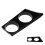 Supporto portabicchieri in ABS nero lucido E81-E88 120i 9