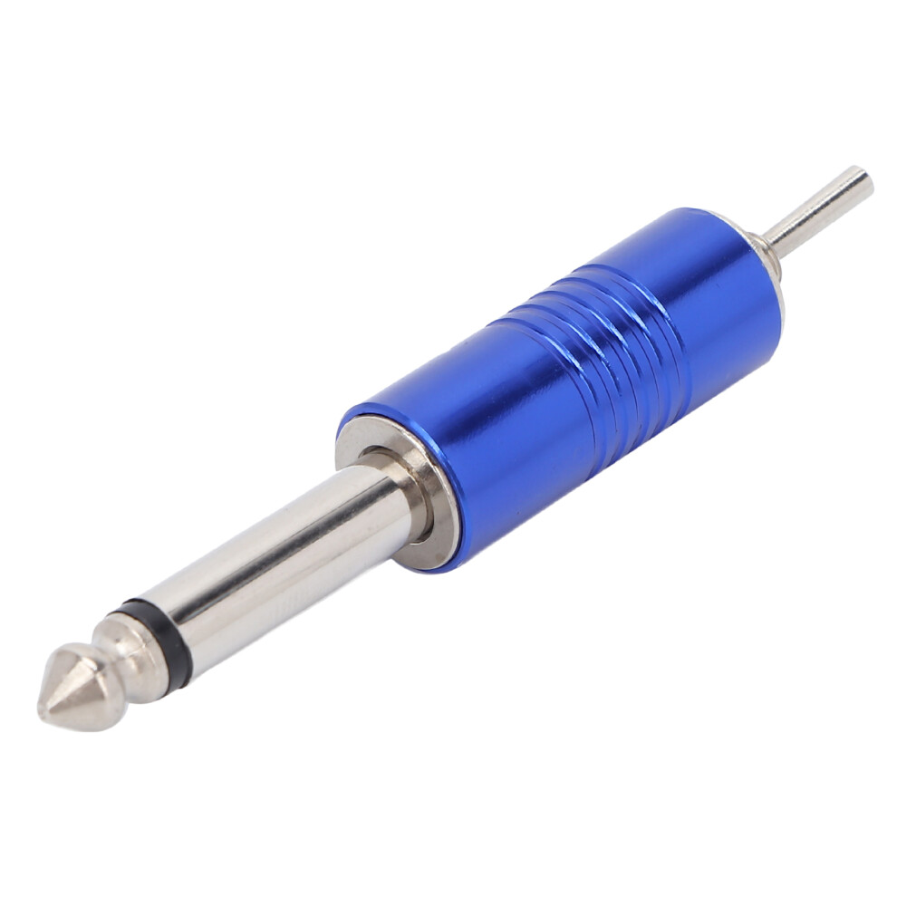 Blue Wireless Tattoo Foot Switch Aluminum Alloy 75Mm Portable Pedal
