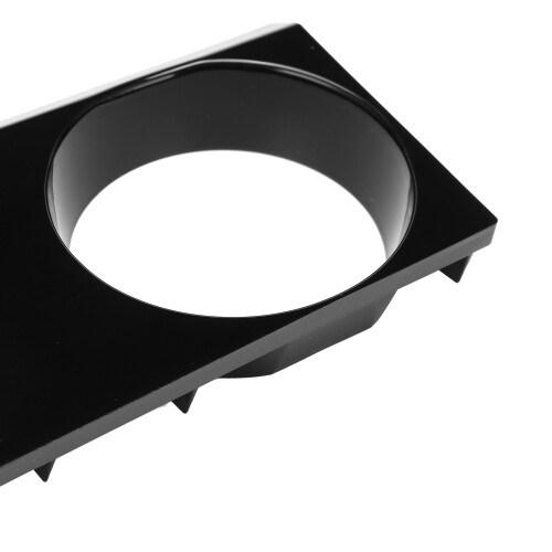 Supporto portabicchieri in ABS nero lucido E81-E88 120i 2