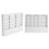 1:12 Doll House Accessories Mini Bookshelf Display 8