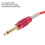 Tattoo Clip Cable 1.8m RCA Power Supply Adapter Red 10