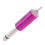 Pédale sans fil pour tatouage 75 mm violet alliage d'aluminium 12