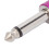 Pédale sans fil pour tatouage 75 mm violet alliage d'aluminium 3