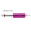 Pédale sans fil pour tatouage 75 mm violet alliage d'aluminium 11