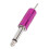 Pédale sans fil pour tatouage 75 mm violet alliage d'aluminium 8