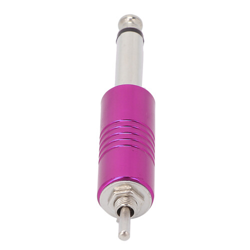 Pédale sans fil pour tatouage 75 mm violet alliage d'aluminium