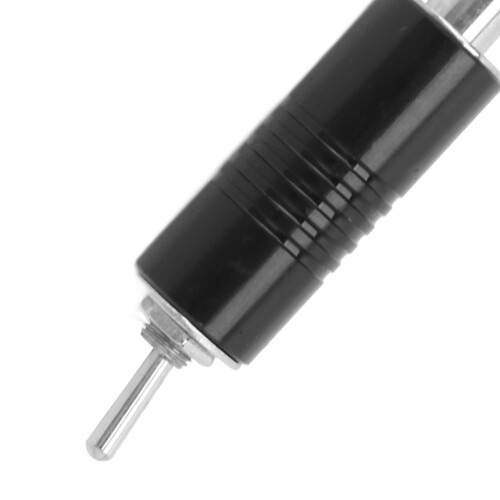 Pedale wireless per tatuaggi in alluminio nero da 75 mm 2