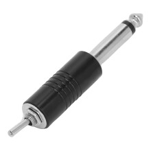 Pédale sans fil pour tatouage en aluminium, 75 mm, noir