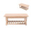 1:12 Mini Wooden Dessert Table Dining Room 10