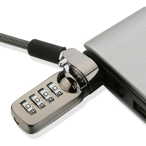 Laptop Notebook Cable Lock with 4 Digit Password Security and Universal USB Compatibility for Enhanced Device Protection 2