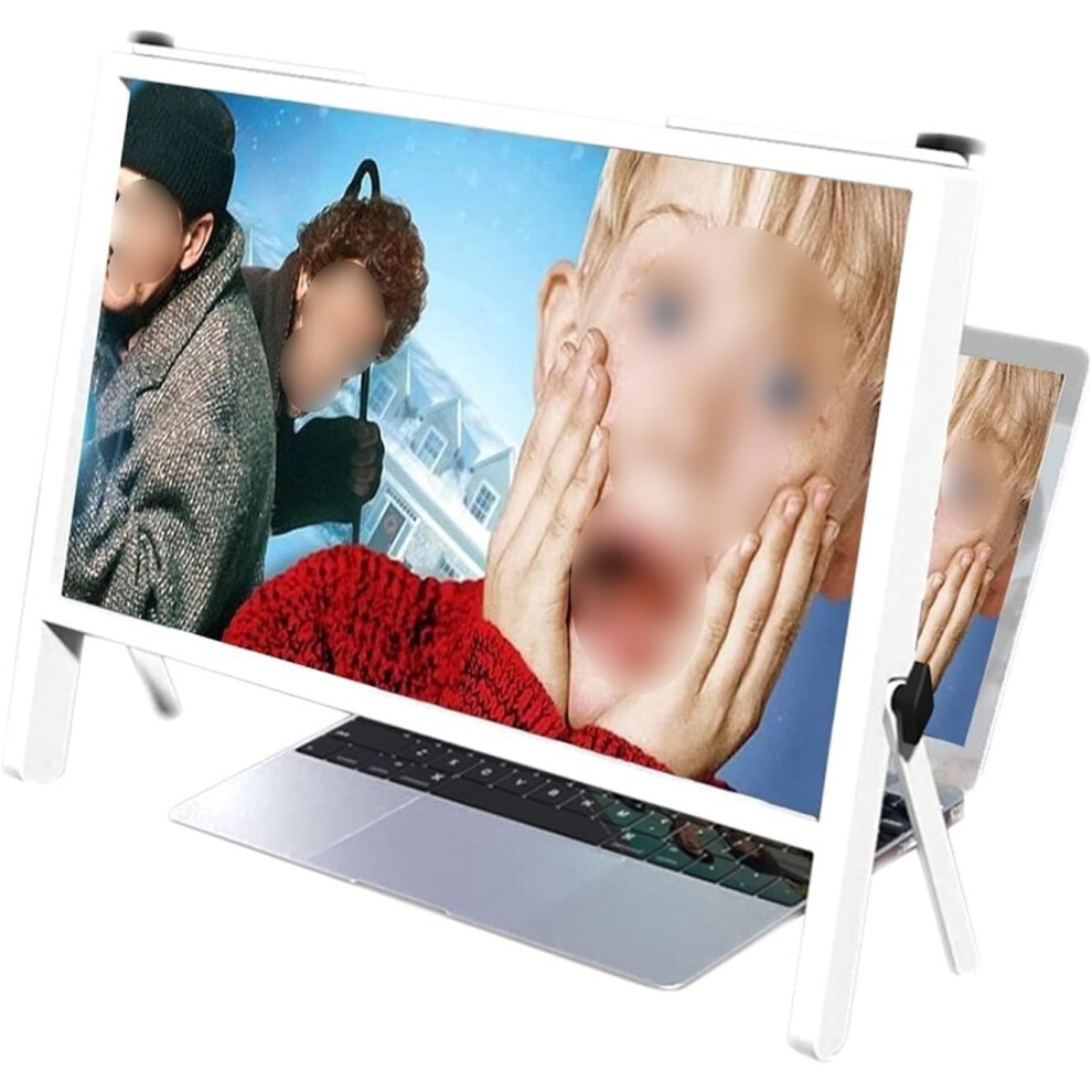 Magnifier Screen - Large 3D Laptop Screen Amplifier, HD Portable Magnifying Glass for Seniors, Reading Movies & Videos