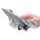 F‑22 Pull Back Airplane Model Highly Simulation 11