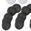22mm Plastic Black White Backgammon Checkers Chips 13