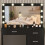 Vanity Makeup Desk with LED Mirror, 11 Bulbs, 3 Light Modes, 5 Drawers, Adjustable Brightness 8