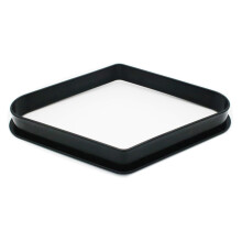 9 Ball Rack Black Plastic 11.8x11.8x3.9 Inch Rhombus Pool Triangle Easy Use for Indoor Table Accessories