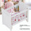 1:12 Dollhouse Mini Bed Model with Mattress 15