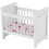 1:12 Dollhouse Mini Bed Model with Mattress 8