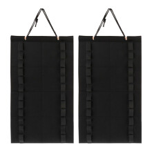 Martial Arts Belts Organizer - 2Pcs Taekwondo Belt Storage for Adults, Holds 12 Karate Belts, Felt Hanging Display for Judo